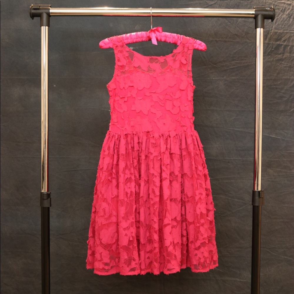 Pink Puffy Dress